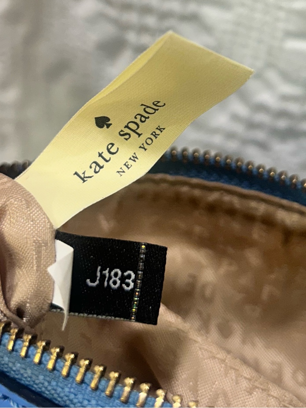 Kate Spade New York Blue Leather Crossbody Bag - Picture 3 of 8